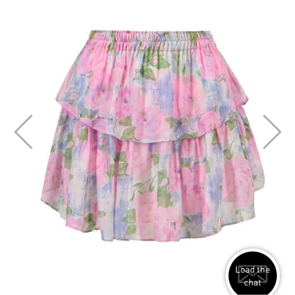 Loveshackfancy Ruffle Mini Skirt NWT - Picture 1 of 14